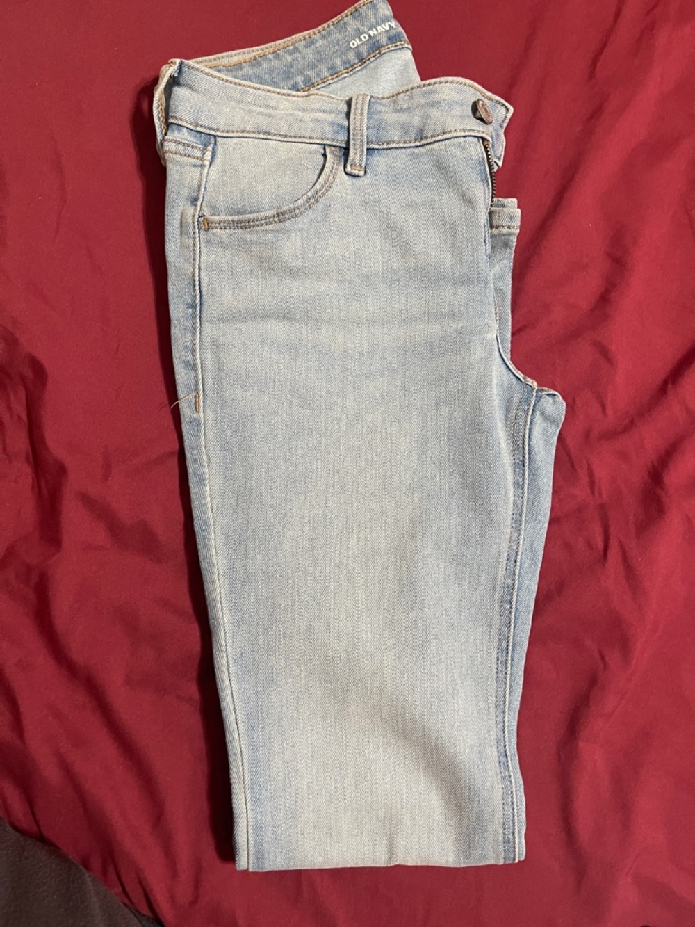Size 2 Petite Old Navy Light Blue Skinny Jeans — Women